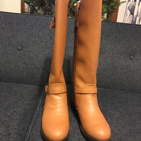 Vegan (Extra Wide Calf) Knee-High Riding Boots - Picture 4 of 6